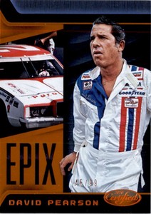 2016 Certified Epix Mirror Orange #20 David Pearson /99