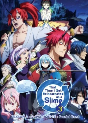 DVD Anime That Time I Got Reincarnated As Slime Season 3 (1-24)+OVA +Mov English - Image 1 of 4
