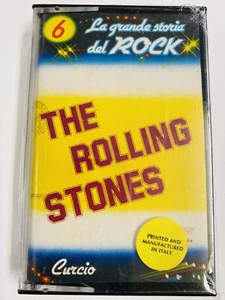 Rolling Stones Italian IMPORT FACTORY SEALED W/Hype Sticker Cassette Tape NOS - Picture 1 of 3