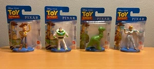 Toy Story Buzz Lightyear Woody Bo Peep Rex Disney Pixar Micro Figures Lot of 4 - Picture 1 of 6
