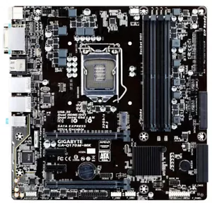 Gigabyte Q170M-MK LGA 1151 mATX Motherboard For 6/7th gen i5 6500 7500 i7 6700 - Picture 1 of 2