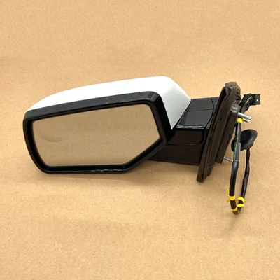Espejo retrovisor de puerta lateral izquierdo OEM 15-20 Chevrolet Tahoe Suburban GMC Yukon 5 cables Foto 1 de 4