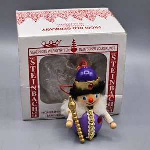Steinbach Weihnachtsdeko 0. purple king Hand Made from Germany Neu Open Box - Bild 1 von 4