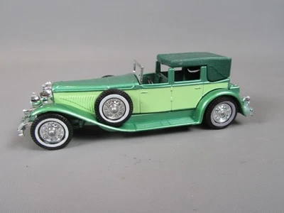 D845 Matchbox Modelli Del Passato Y-4 Duesenberg Modello J 1930 Verde 1:43 - Immagine 1 di 4