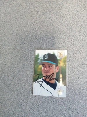 Trey Moore Signed In Person 1994 Topps Stadium Club 94 Draft Pick Rc A6 - Image 1 of 4