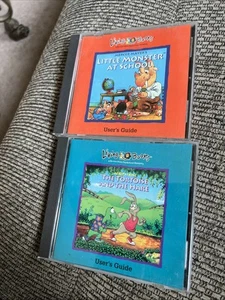 Tortoise Hare/ Little Monster At School Living Books PC Game CD ROM 1994 Mercer - Picture 1 of 4