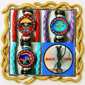 TREMONTI ROCK BAND SET π¬π§ πΊπΈ THREE COLOR NEW WAVE LEATHER BRACELETS π―π΅ - Picture 1 of 4