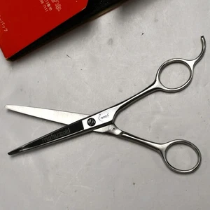 Vintage Matsuzaki F550F Hair Cutting Scissors Japan Original Box 5.5" Shear - Picture 1 of 6