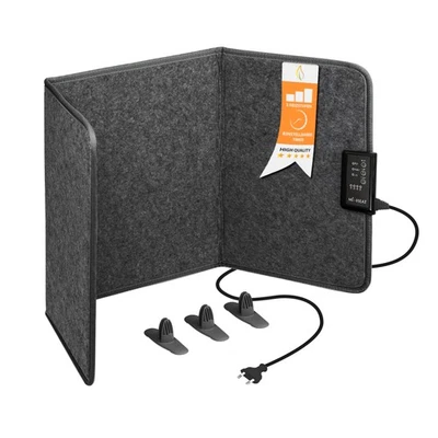 MI-HEAT Schreibtischheizung Heizung Heizplatte Wärmeplatte Infrarot Büro Arbeitsplatz