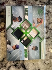 2024 Leaf Trinity Ben Hess Roderick Arias Henry Lalane Hurd Quad Relic 8/25 NY - Bild 1 von 2