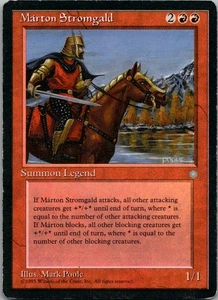 2007 Masters Edition Y Márton Stromgald Masters/Rare #104 - Picture 1 of 2