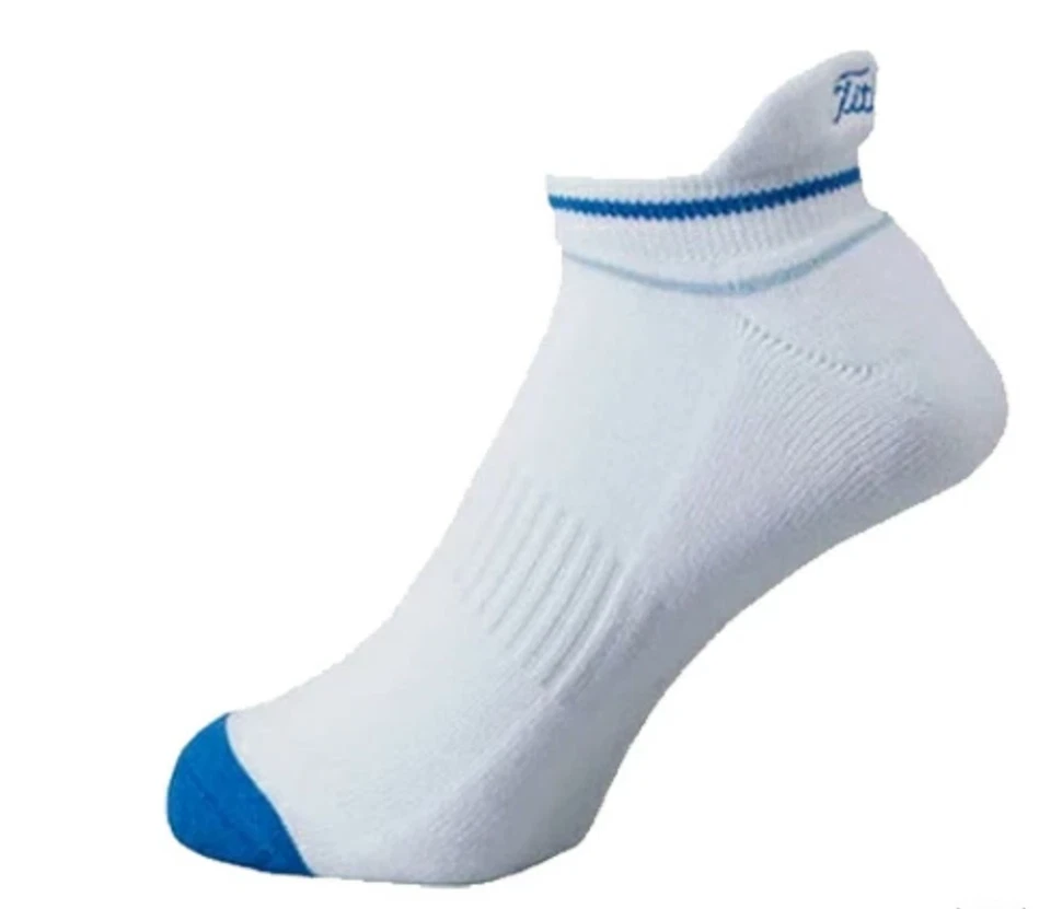 Calcetines redondos de golf Titleist JAPÓN longitud corta US7-US9 TSMS1996 blanco azul Foto 1 de 1