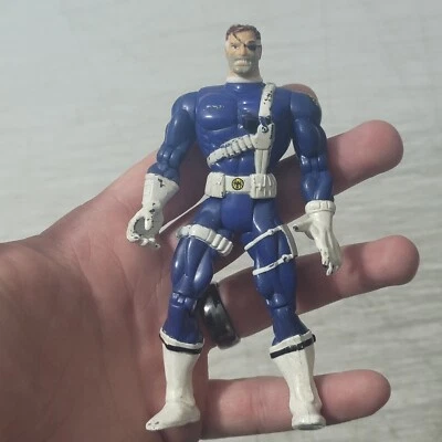 Spider-Man The Animated Series NICK FURY 1995 ToyBiz 5" Action Figure Marvel - Image 1 of 4