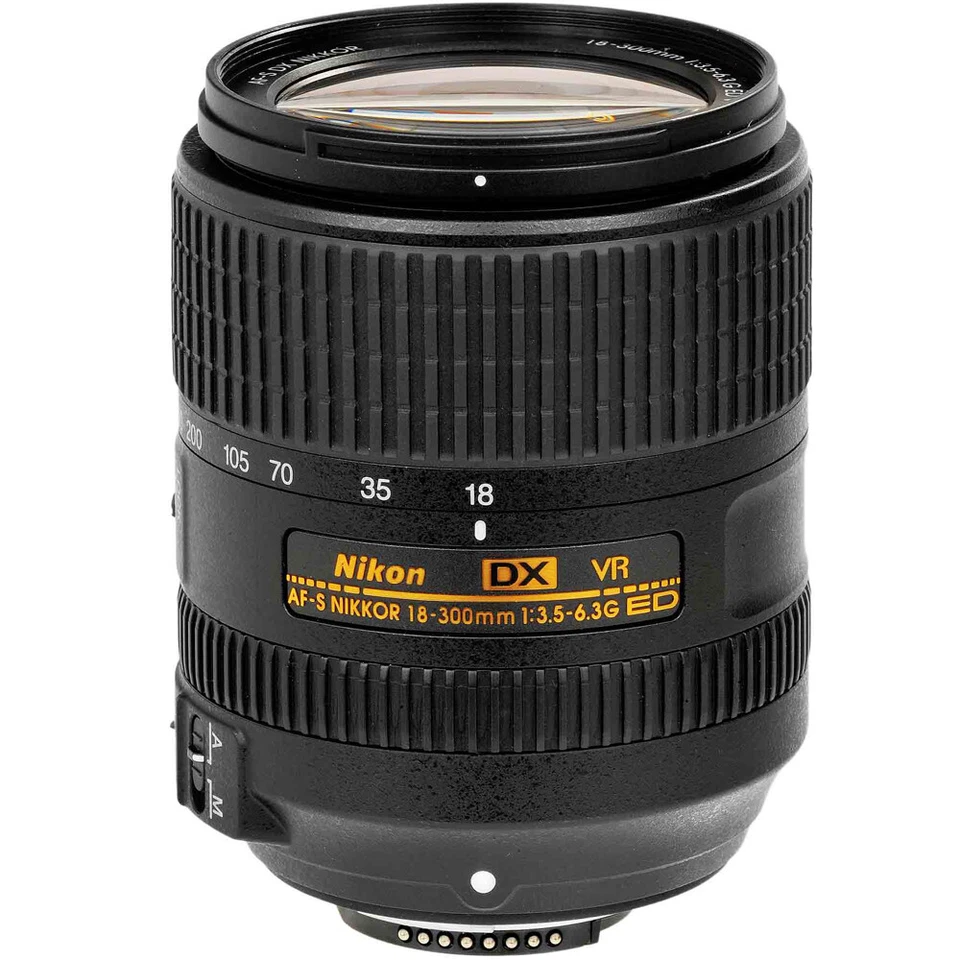 Nikon AF-S DX NIKKOR 18-300mm f/3.5-6.3G ED VR Lens