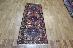 FINE HANDMADE PERSIAN ORIENTAL WOOL PINK RUNNER FLORAL DESIGN 175 X 65 CM - Picture 1 of 9