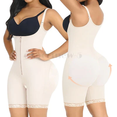 Corsé Fajas Colombianas Reductoras Levanta Cola Modelador Corporal Delgado Post Cirugía Foto 1 de 4