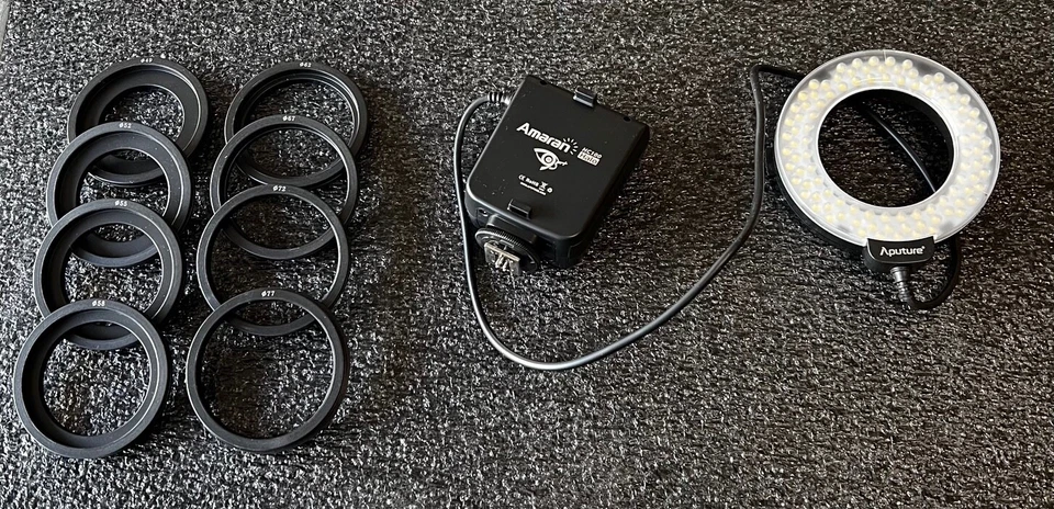 Aputure AHL-HC100 Amaran Halo LED Ring Flash for Canon Cameras - Image 1 of 4