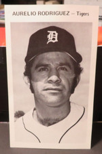 OS419 1974 DETROIT TIGERS TEAM PICTURE PACK PHOTO AURELIO RODRIGUEZ