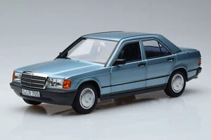 183828 Mercedes 190E W201 Light Blue Norev 1/18 - Foto 1 di 7
