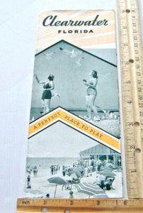 CLEARWATER FLORIDA~ A PERFECT PLACE TO PLAY~VINTAGE FLORIDA BROCHURE - Picture 1 of 4