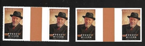 Scott #5555a, 5555 NO DIE-CUT & Die-Cut August Wilson Gutter Pairs, MNH-SOLD OUT - Picture 1 of 1