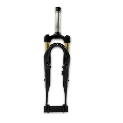 26" Threaded Suspension Fork,1 1/8x130,Travel=45,Black - Image 1 of 2