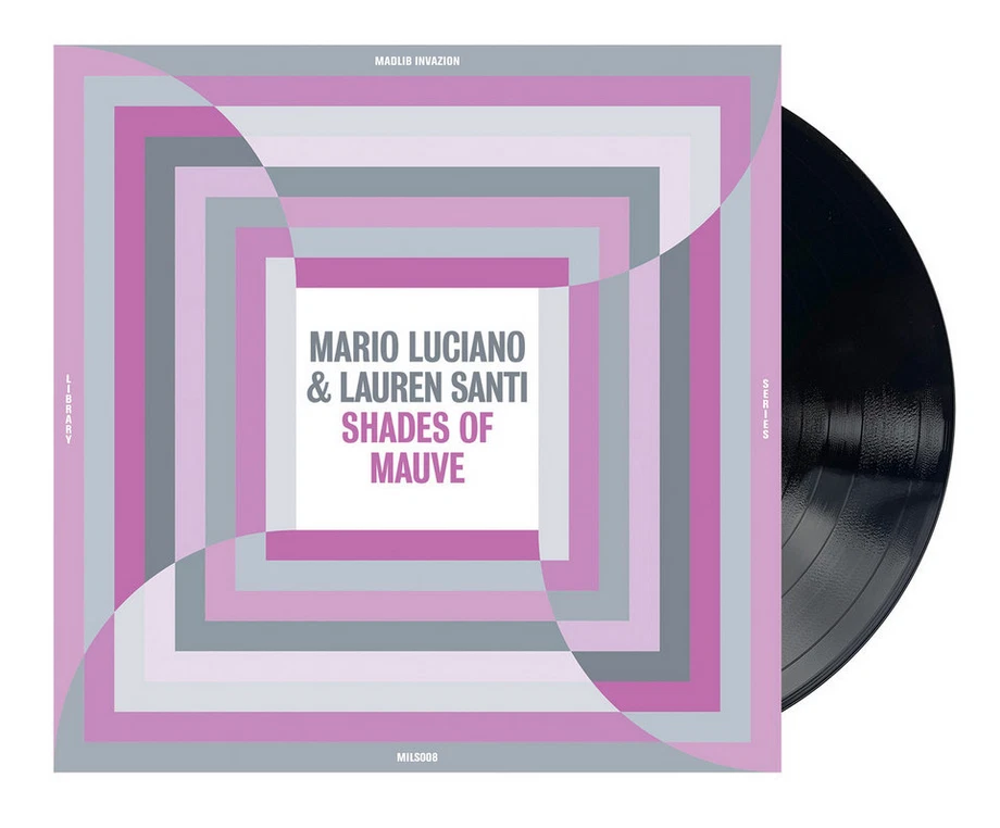 Mario Luciano & Lauren Santi - Shades of Mauve, Black Vinyl LP, New & Sealed - Image 1 of 1