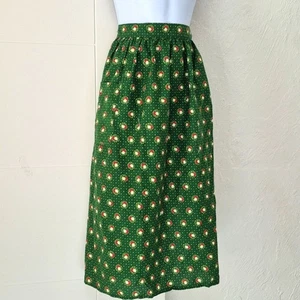 Vintage Weihnachtsmotiv Schürze Midcentury - Bild 1 von 6