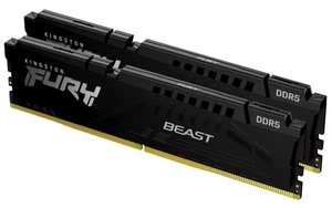 Kingston Fury™ Beast DDR5 - 32GB (2x16GB) - 6000MT/s C30 - AMD EXPO - Noi - Bild 1 von 6