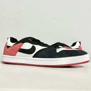 Nike SB Alleyoop “White Uni Red” Men’s Size 13 Black Skateboarding Shoes No Lid - Picture 1 of 8