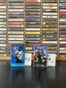 Busy Bee & Whodini Cassette Tape Lot X 2 | Running Thangs Back in Black | 1980s - Picture 1 of 9