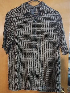 Crazy Horse Men's Shirt Size Medium Button Up Short Sleeve Light Weight Soft - Picture 1 of 4