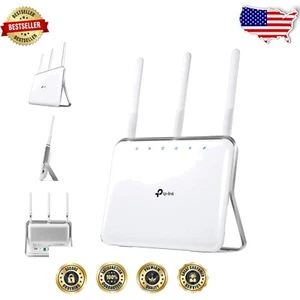 Ultra Fast AC1750 Gigabit Router with USB Ports Ideal for Gaming & Streaming - Picture 1 of 9