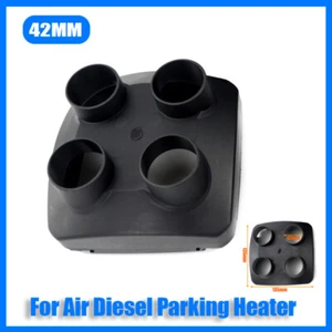 5KW Black 4 Holes Outlet 42mm Cover For Air Diesel Heater Car Truck Camper # - Picture 1 of 8