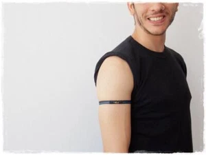 Oberarmarmband zierliches Sternarmband Glückssternarm Fallstern Armband - Bild 1 von 12