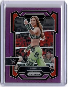 Carmella 2024 Panini Prizm WWE Purple Prizm #200 WWE Raw #001/149 - Imagen 1 de 2