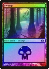 Swamp (342) FOIL 8th Edition PLD Basic Land MAGIC THE GATHERING CARD ABUGames