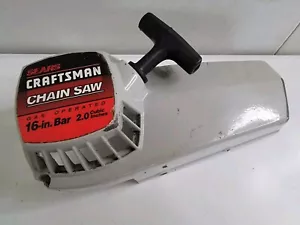 Craftsman Sears Chainsaw 2.0 Cubic Inch Recoil Pull Start Assembly OEM Working - Picture 1 of 17
