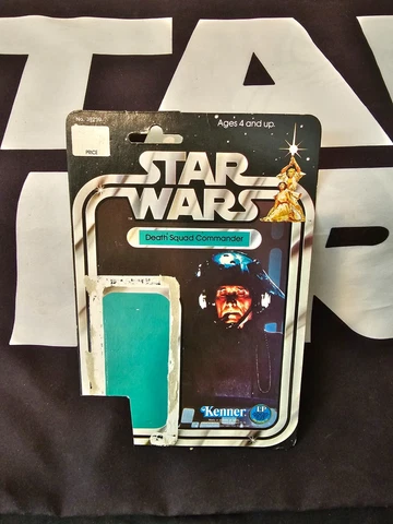 1977 Luke Skywalker Farmboy 12 Back STAR WARS Kenner Vintage Card Back Cover