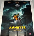 Annette  Leos Carax  Adam Driver  Marion Cotillard Large French Poster