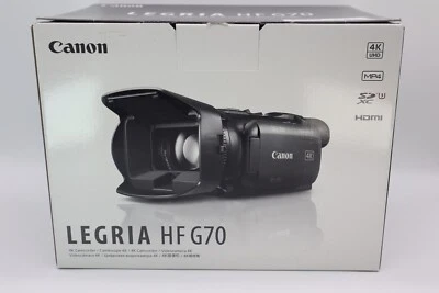 CANON LEGRIA HF G70 4K CAMCORDER #0501 - Image 1 of 4