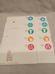 Sobres estampados USPS - SIN USAR - U571 - U575 LOTE DE 10 (E-U571-575-10) - Imagen 1 de 2