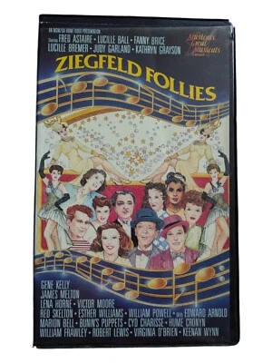Ziegfeld Follies (VHS, 1945/1987) musical JUDY GARLAND Lucille Ball Red Skeleton - Image 1 of 4