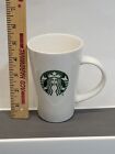 Starbucks Latte Coffee Cup Mug 12 Oz Siren Logo Spell Out Tea 5" Tall Looks New