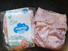 Two Mamia/Aldi, Reusable Nappies - One Size from 8lbs - Eco Friendly & Easy Use