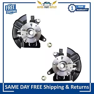 Nuevo conjunto de cojinete de rueda delantera y buje con par de nudillos para Mazda CX-7 07-15 - Imagen 1 de 6