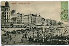 CPA - Carte Postale - Belgique - Ostende - La Digue et la Plage - 1908 (C8551)