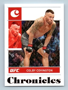 2022 UFC Panini Chronicles Colby Covington Bronze Parallel #51