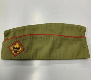 Vintage 1950s Boy Scouts of America BSA Side Garrison Sanforized Hat Cap MEDIUM - Bild 1 von 8