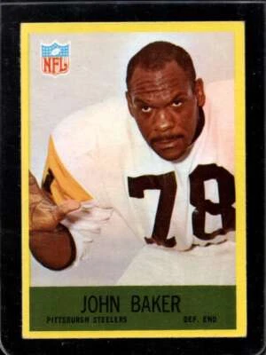 1967 PHILADELPHIA #147 JOHN BAKER EXMT STEELERS *SBA11484 - Image 1 of 2